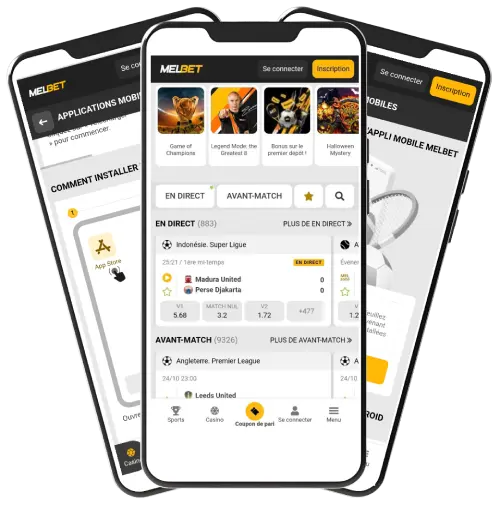 Application Melbet Bénin