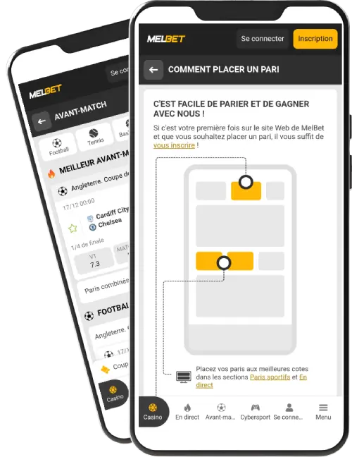 Comment placer un premier pari Melbet